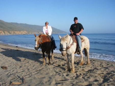 Michelle and I in Big Sur