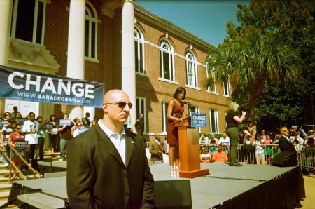 Mrs. Michelle Obama on FAMU campus