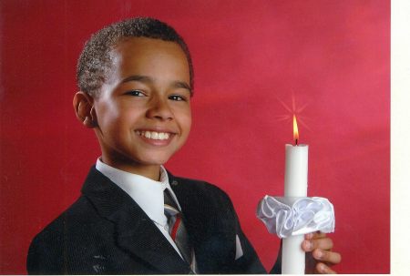 Anthony Franklin's First Communion