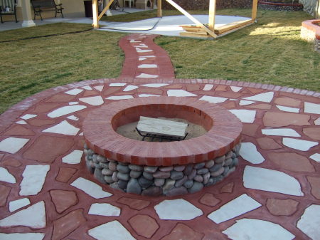 new fire pit