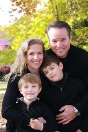 Family Photo at the Nashotah House Seminary