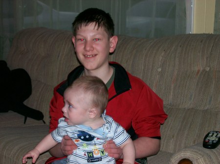 my son Cody and grandson Donovan