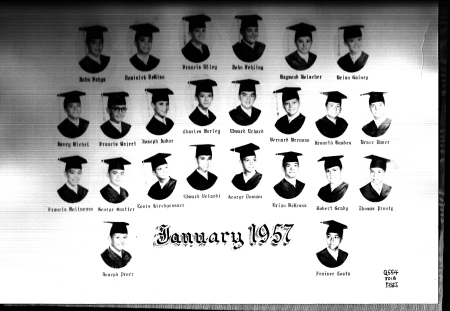 Guys who graduated in Jan 1957