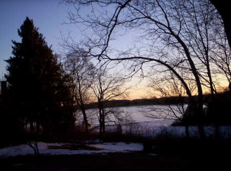 Wickham Creek from the Cutchogue House. 2004.