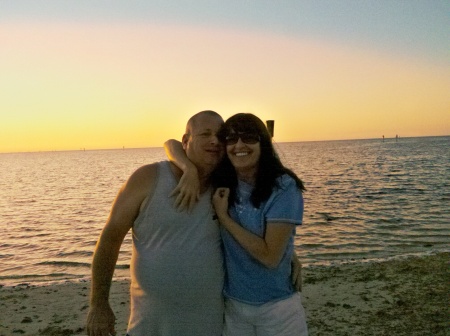 Sharon Milliron's album, sunset at the Beach