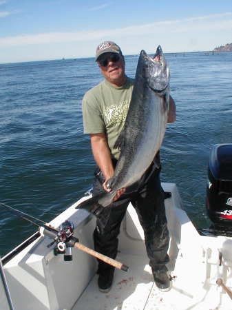 King Salmon on the Columbia river