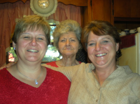 My 50th Birthday with Mom and Sis Gloria