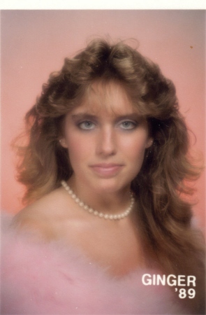 ginger reed's 1989 graduation picture