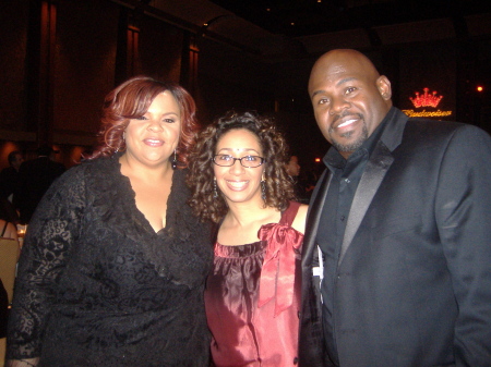 Deb hangin with the Manns from Meet the Browns