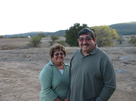 My dad and mom