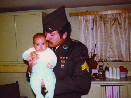 Me and my son Jim 1971