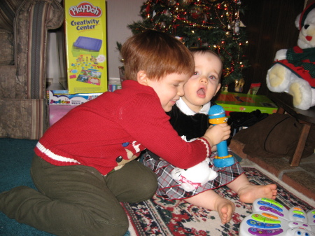 Christmas 08 Andrew & Leah