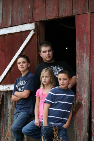 Daniel, Dylan, Joey and Savannah