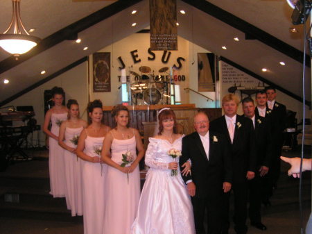 our wedding party