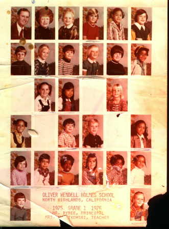 1st Grade 1975/6