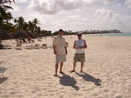 Me and Chris in Aruba