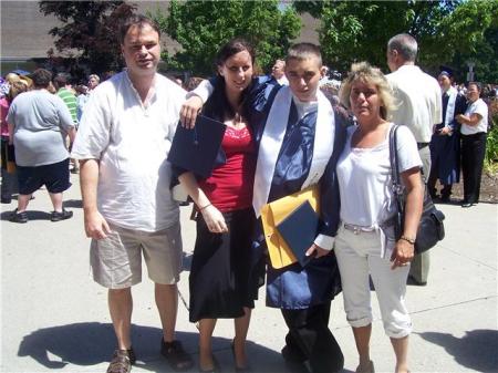 son's high school graduation