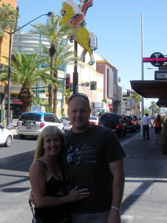 Terry and I in old town Vegas