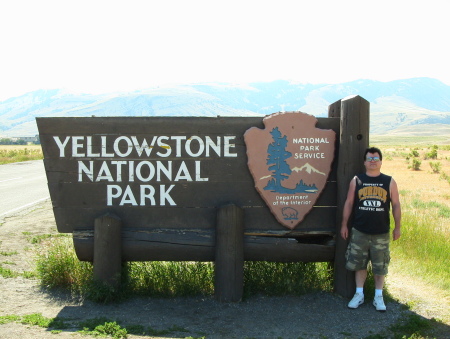Me At North Entrance Yellowstone