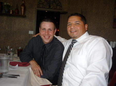 Ron Atkins- Son and Marcus Leibas -Son-in -law