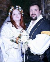 John and I at our wedding Nov. 15 2008