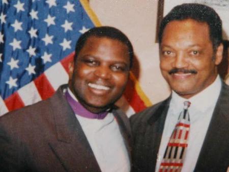 Dr Baker and Rev Jessie Jackson