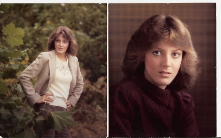 kathy pausch senior pics 1982