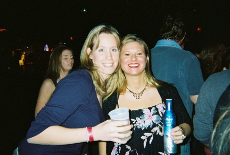 At Chris Daughtry concert 2007 with Krista