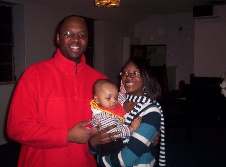 Son, Daughter & Grandson December 2009