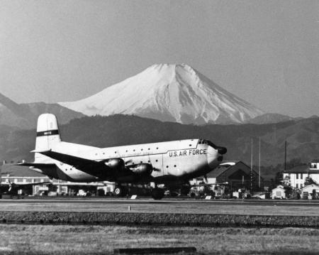 C-124 Taking off Tachikawa AB Japan