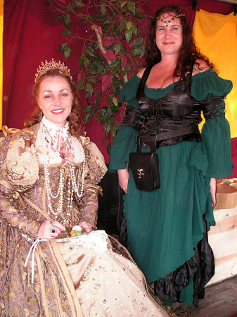 Queen Catherine and Lady Kimberly