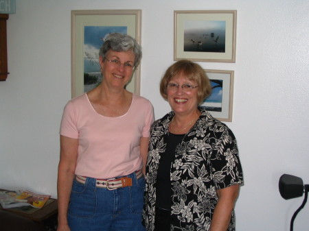 Jeanie Draper Lapinski and Sandy Sadler Lynch