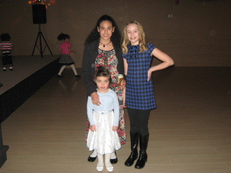 Megan, Maia and Serina