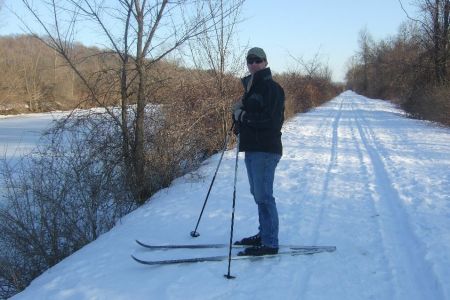 cross country along the canal