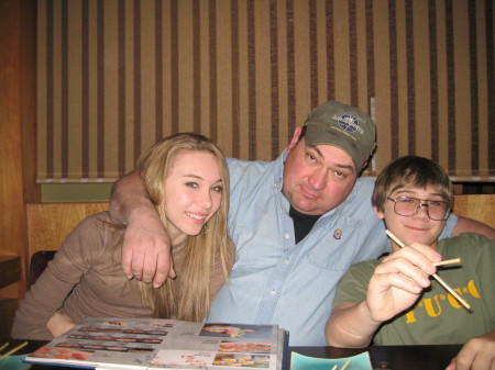 me and my kids at mugens sushi bar