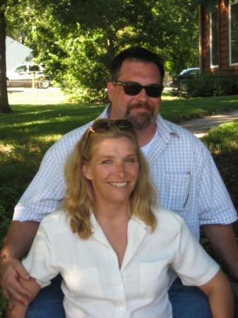 My wife Melissa & I 6/08