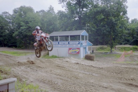 fran on dirt bike