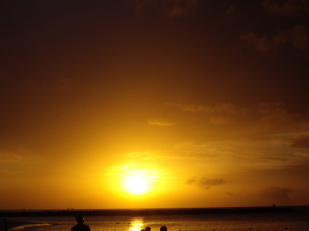 Sunset in Aruba