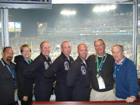 Me, TJ, Thunderbirds at SuperBowl 2009