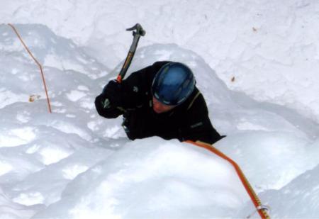 ice climbing