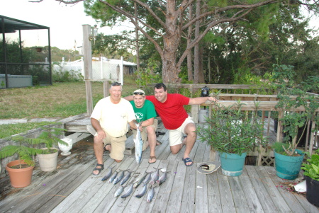 Fishing Christmas Day with Dad & Brother