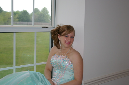 Melissa at her Prom