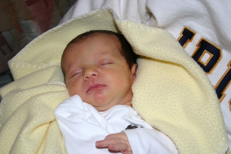 Declan Wyatt Giandomenico, 1 week old