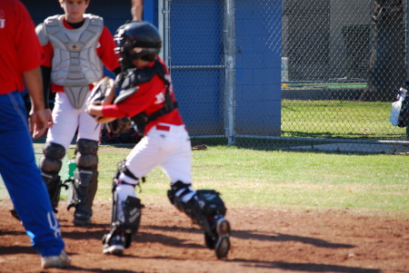 Our 11 yr old at Catcher