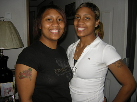 My oldest twin daughters Shannon&Samantha