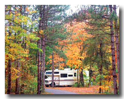 Michigan Fall Camping