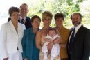 logan christening family