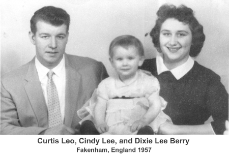 Curtis Leo (PETE) Berry,  Dixie Lee & Cindy