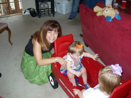 Grammy Sharie w/Granddaughter