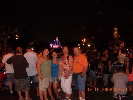 Disneyland July 2008- my family